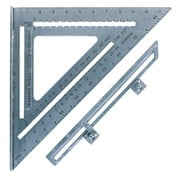 Swanson Tool Co 12 inch Aluminum Speed Square with Layout Bar \u0026 Swanson Blue Book, Model S0107